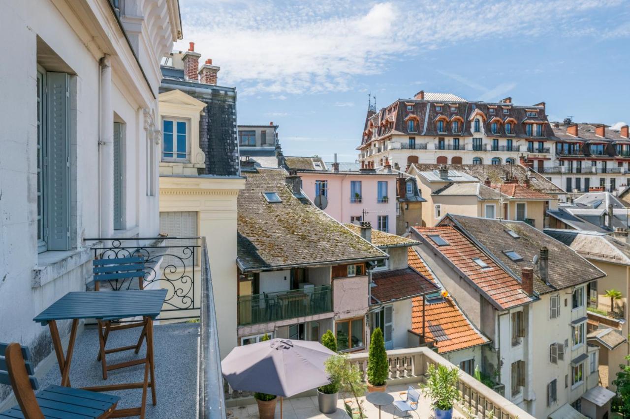 Hotel Belle Epoque Aix-les-Bains Exteriér fotografie